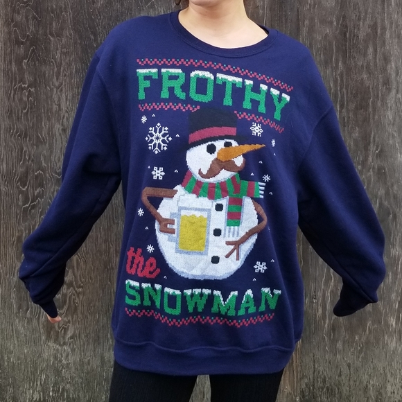 Jerzees | Frothy the Snowman graphic sweatshirt - Picture 5 of 8